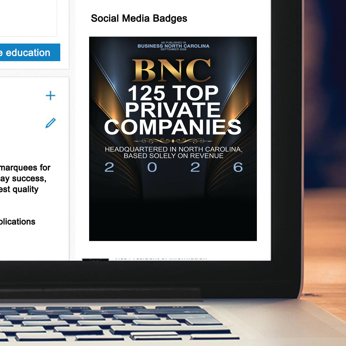 BNC 125 Top Private Companies 2026 (213621)