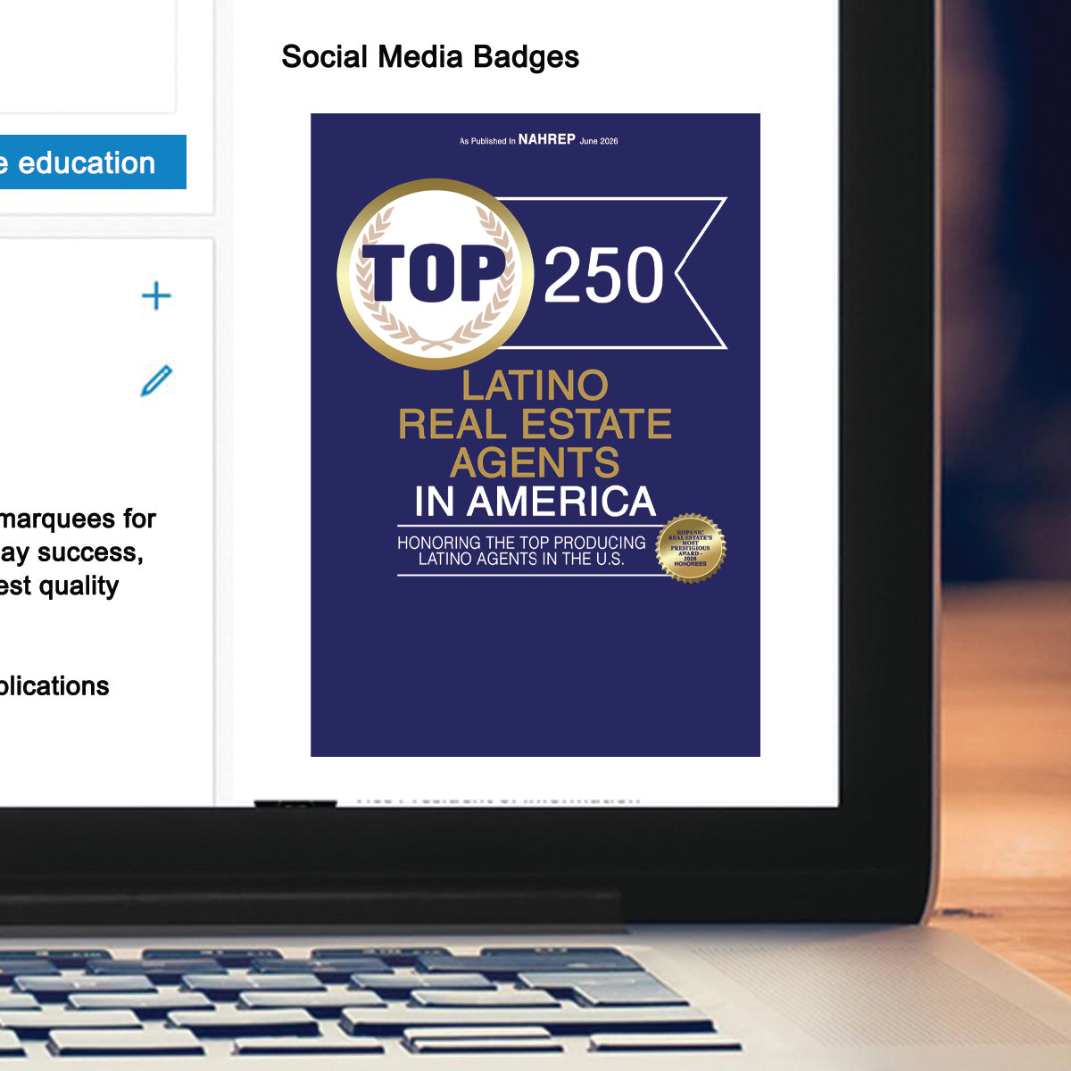 2026 Top 250 Latino Real Estate Agents In America (213467)