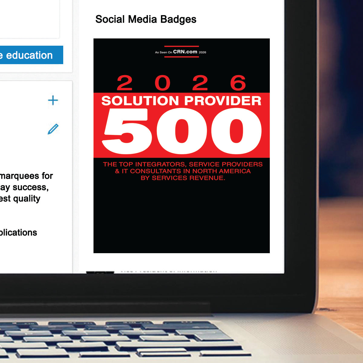 2026 Solution Provider 500 (213498)