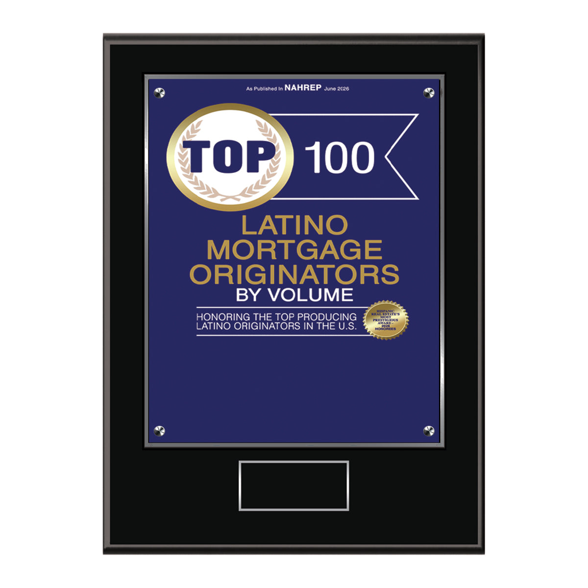 2026 Top 100 Latino Mortgage Originators By Volume (213461)