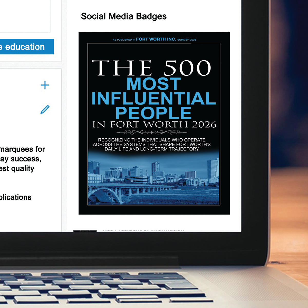 The 500 Most Influential People In Fort Worth 2026 (213450)