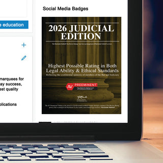 2026 AV Preeminent Attorney - Judicial Edition (213252)