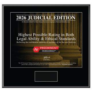 2026 AV Preeminent Attorney - Judicial Edition (213252)
