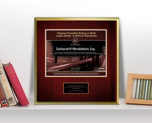 Traditional Plaque