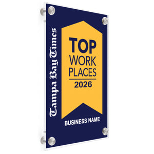 <p>12" x 18" Acrylic Plaque - $268.00</p>
