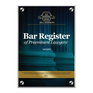 2026 Bar Register of Preeminent Attorneys - Firm (213257)