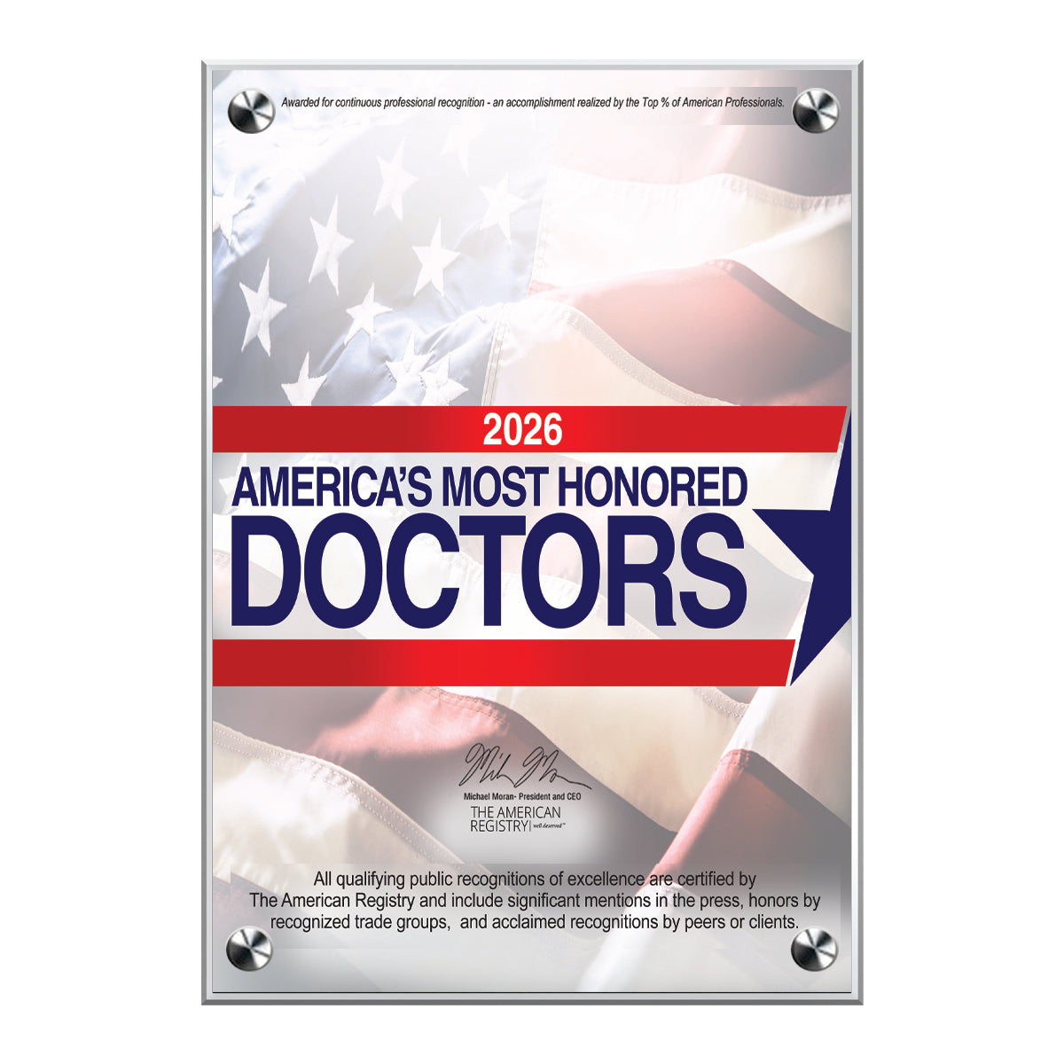 America's Most Honored Doctors 2026 (213397)