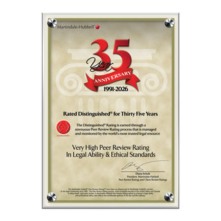 2026 Martindale Distinguished 35th Anniversary (213056)