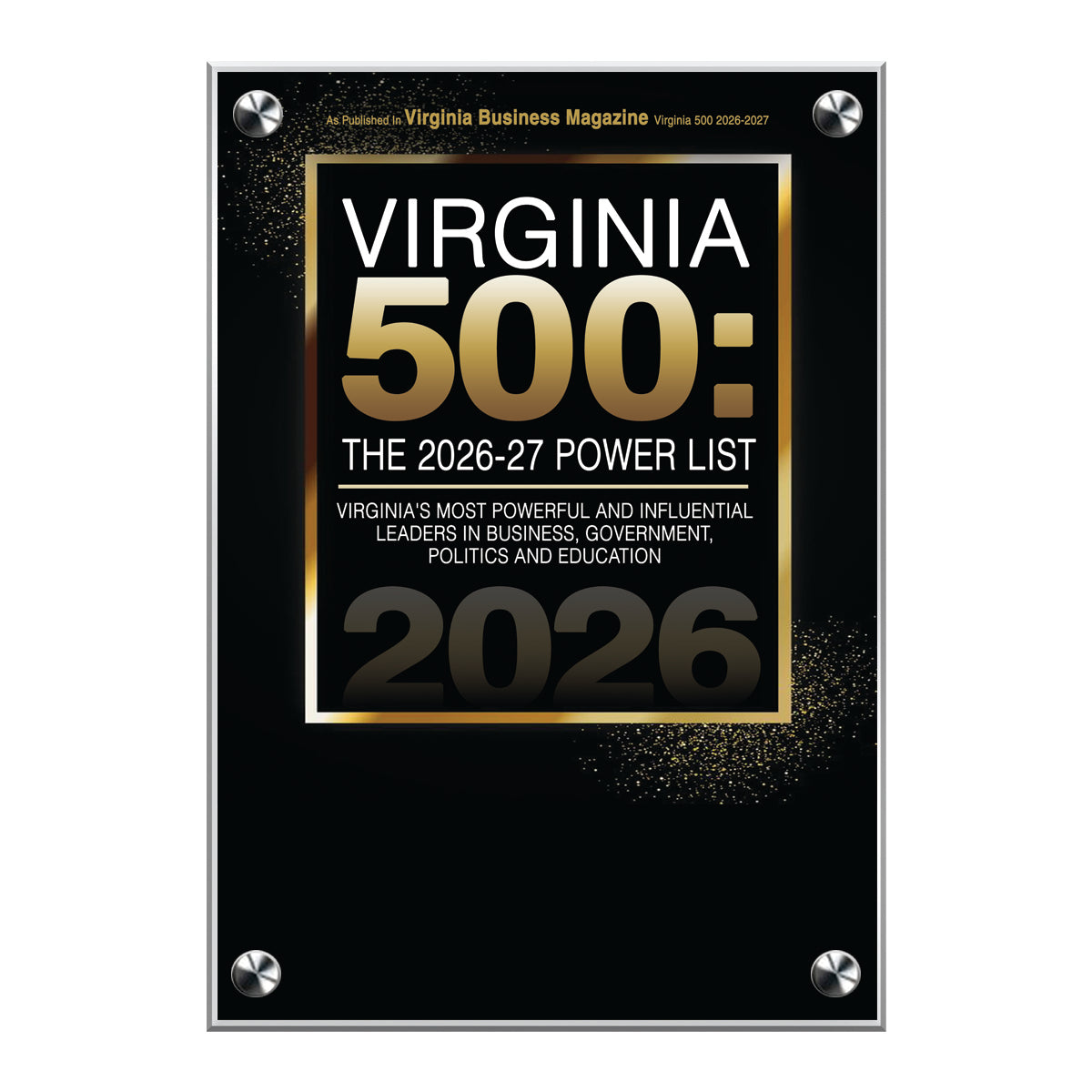 Virginia 500: The 2026-27 Power List (213698)