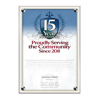2026 Martindale Member of the Bar 15th Anniversary (213078)