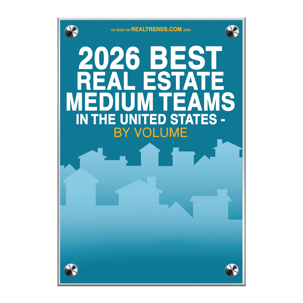 2026 Best Real Estate Medium Teams in the United States - By Volume (213494)