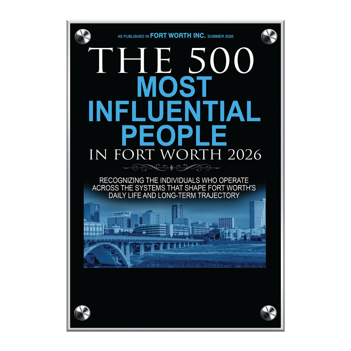 The 500 Most Influential People In Fort Worth 2026 (213450)