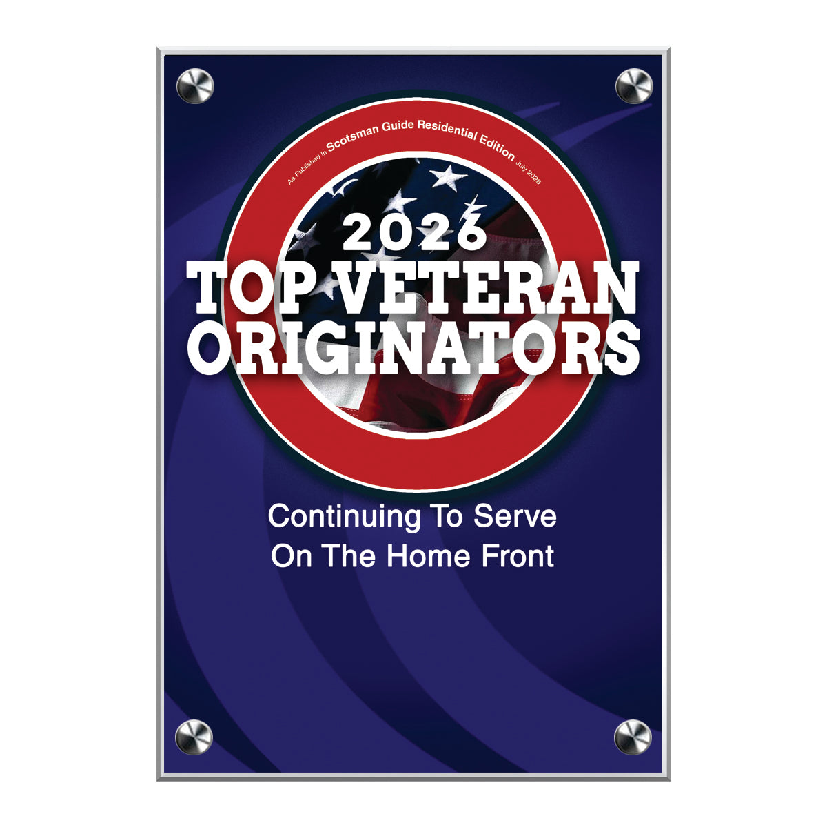 2026 Top Veteran Originators (213532)