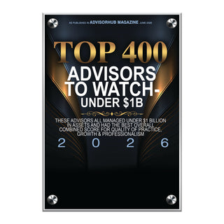 Top 400 Advisors To Watch 2026 - Under $1B  (213490)