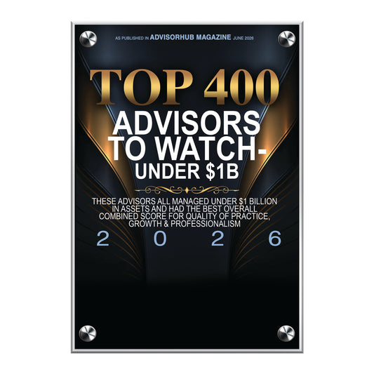 Top 400 Advisors To Watch 2026 - Under $1B  (213490)