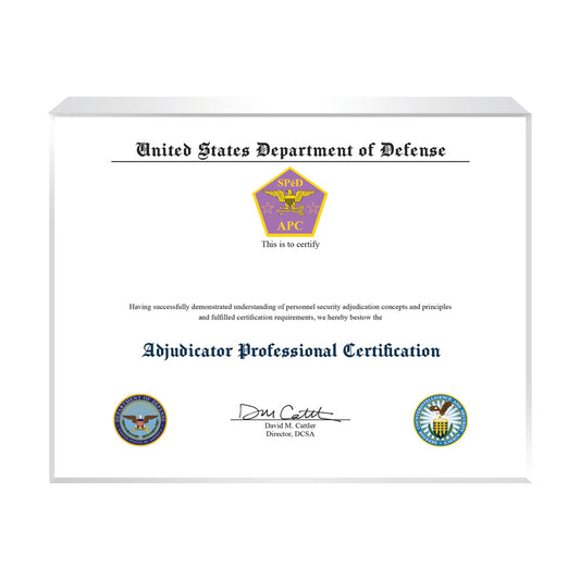 Adjudicator Professional Certification (APC)