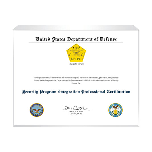Security Program Integration Professional Certification (SPIPC)