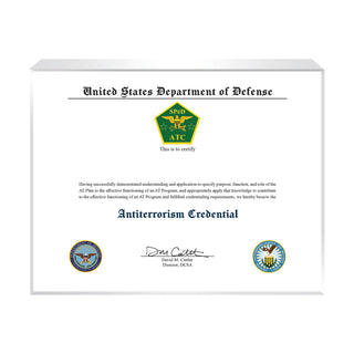 Antiterrorism Credential (ATC)