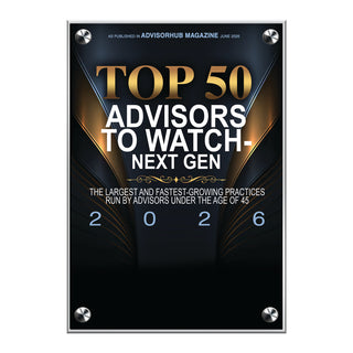 Top 50 Advisors To Watch - Next Gen 2026  (213489)