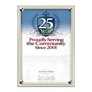 2026 Martindale Member of the Bar 25th Anniversary (213076)