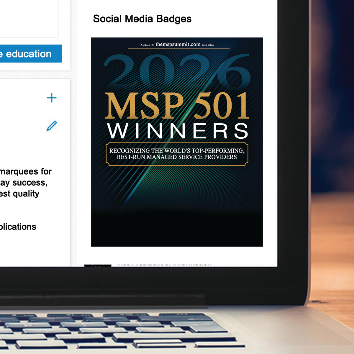 MSP 501 2026 Winners (213515)