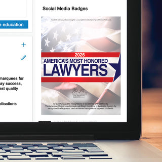 America's Most Honored Lawyers 2026 (213395)