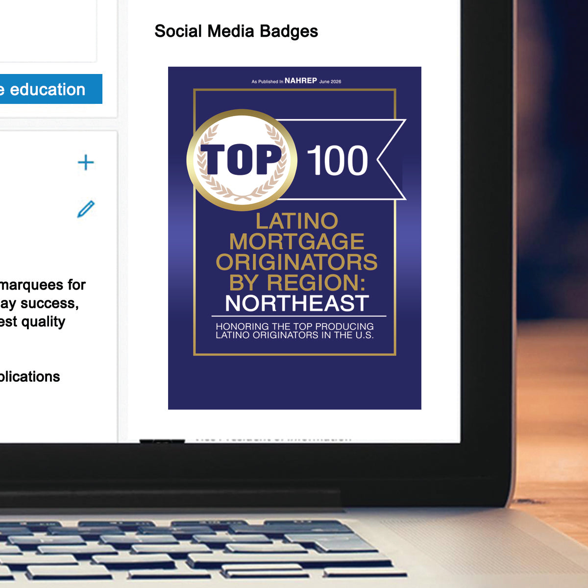 2026 Top 100 Latino Mortgage Originators By Region: Northeast (213463)