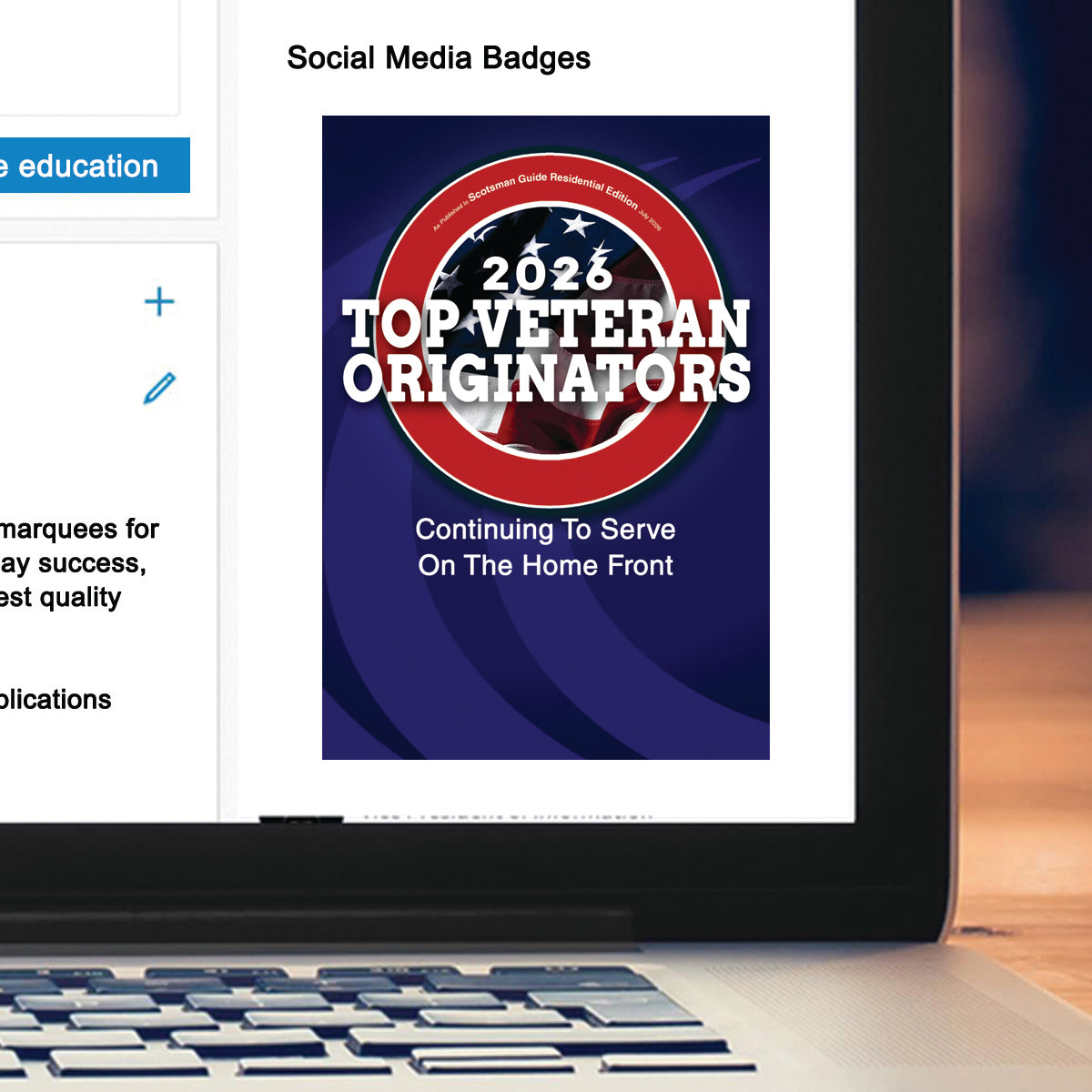 2026 Top Veteran Originators (213532)