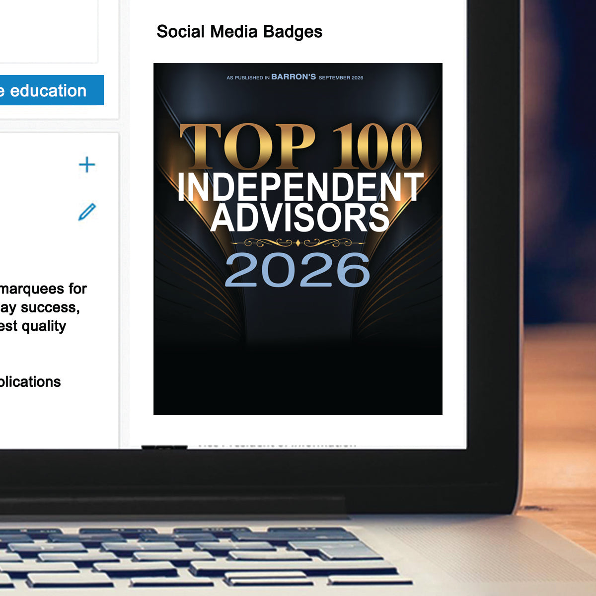 Top 100 Independent Advisors 2026 (213645)