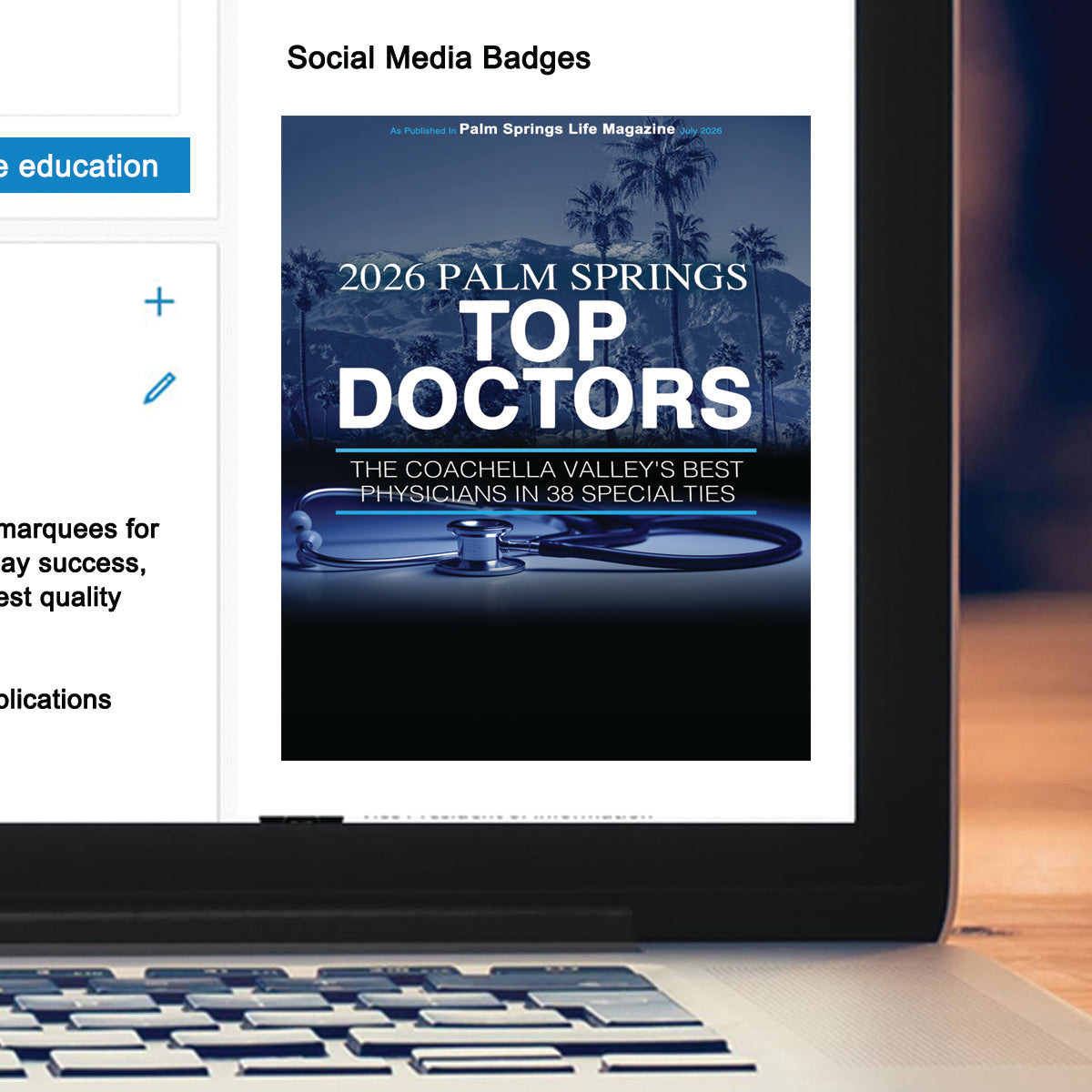 Palm Springs Top Doctors 2026 (213547)