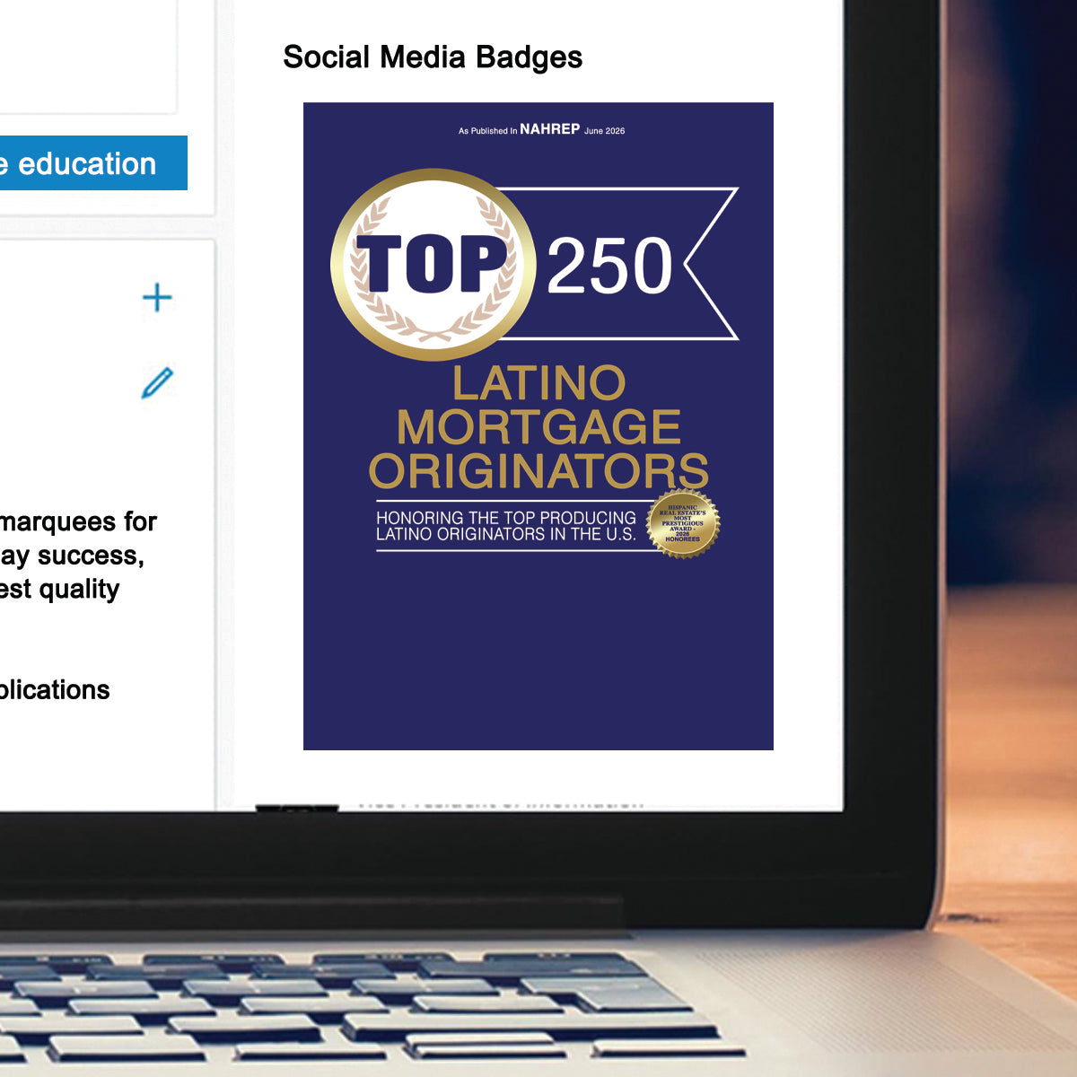 2026 Top 250 Latino Mortgage Originators (213460)