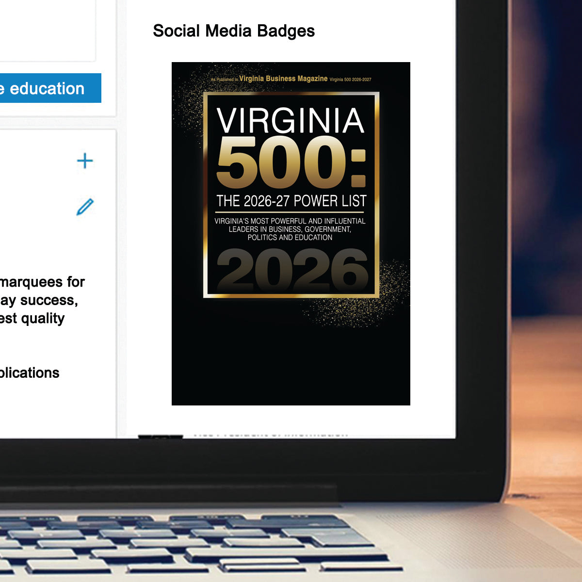 Virginia 500: The 2026-27 Power List (213698)