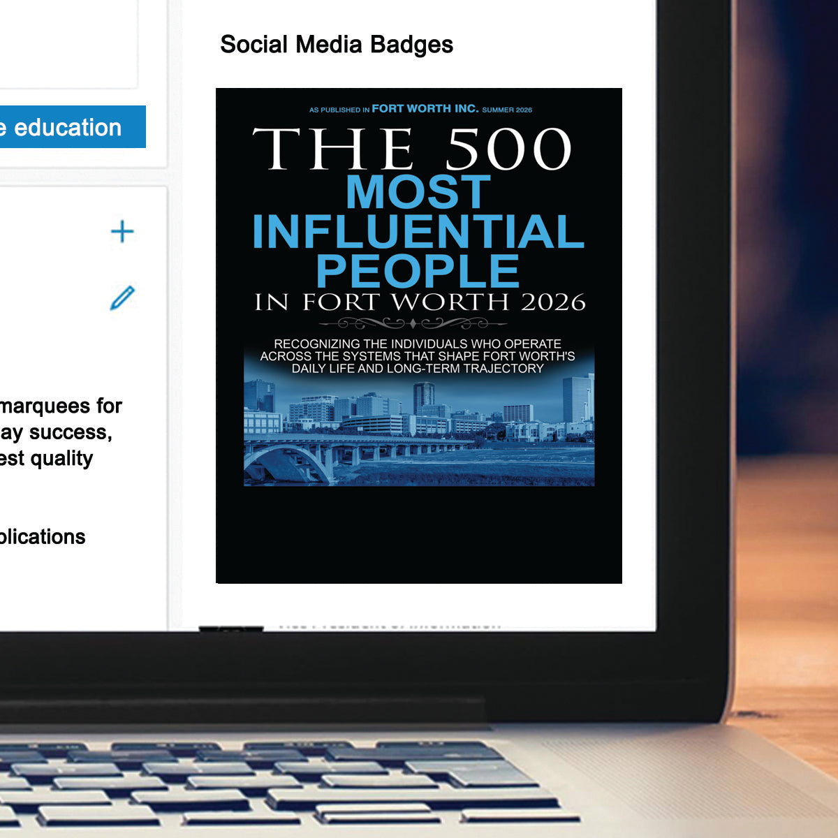 The 500 Most Influential People In Fort Worth 2026 (213450)