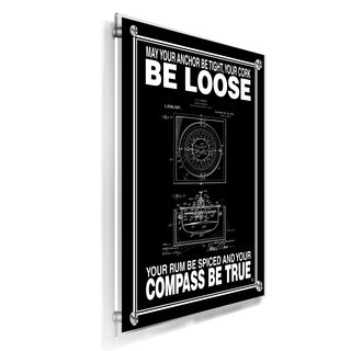 May Your Compass Be True Acrylic Wall Plaque