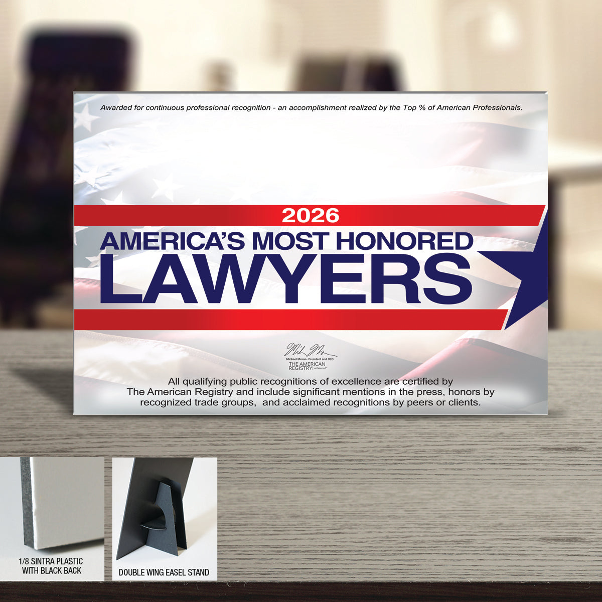 America's Most Honored Lawyers 2026 (213395)
