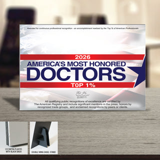 America's Most Honored Doctors 2026 - Top 1% (213398)