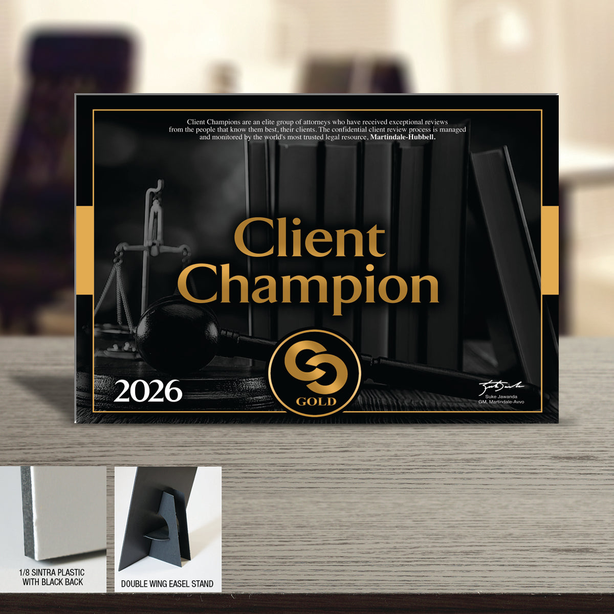 2026 Client Champion Gold  (213291)