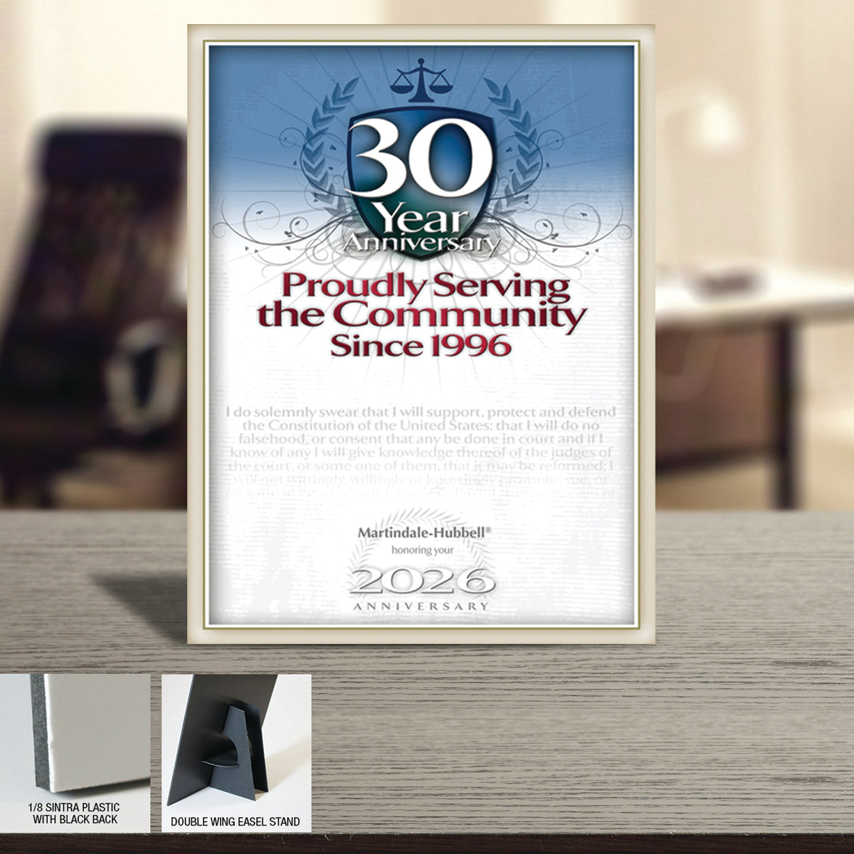 2026 Martindale Member of the Bar 30th Anniversary (213075)