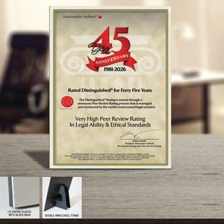 2026 Martindale Distinguished 45th Anniversary (213054)