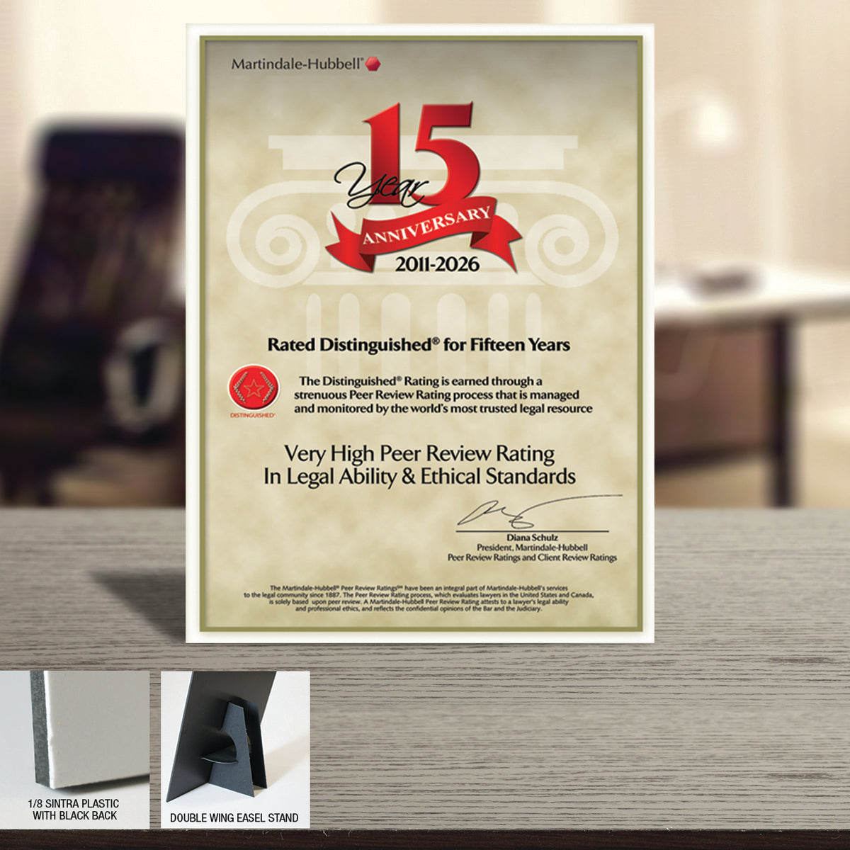 2026 Martindale Distinguished 15th Anniversary (213060)