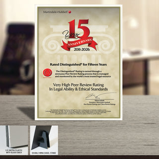 2026 Martindale Distinguished 15th Anniversary (213060)