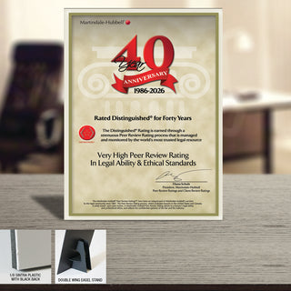 2026 Martindale Distinguished 40th Anniversary (213055)
