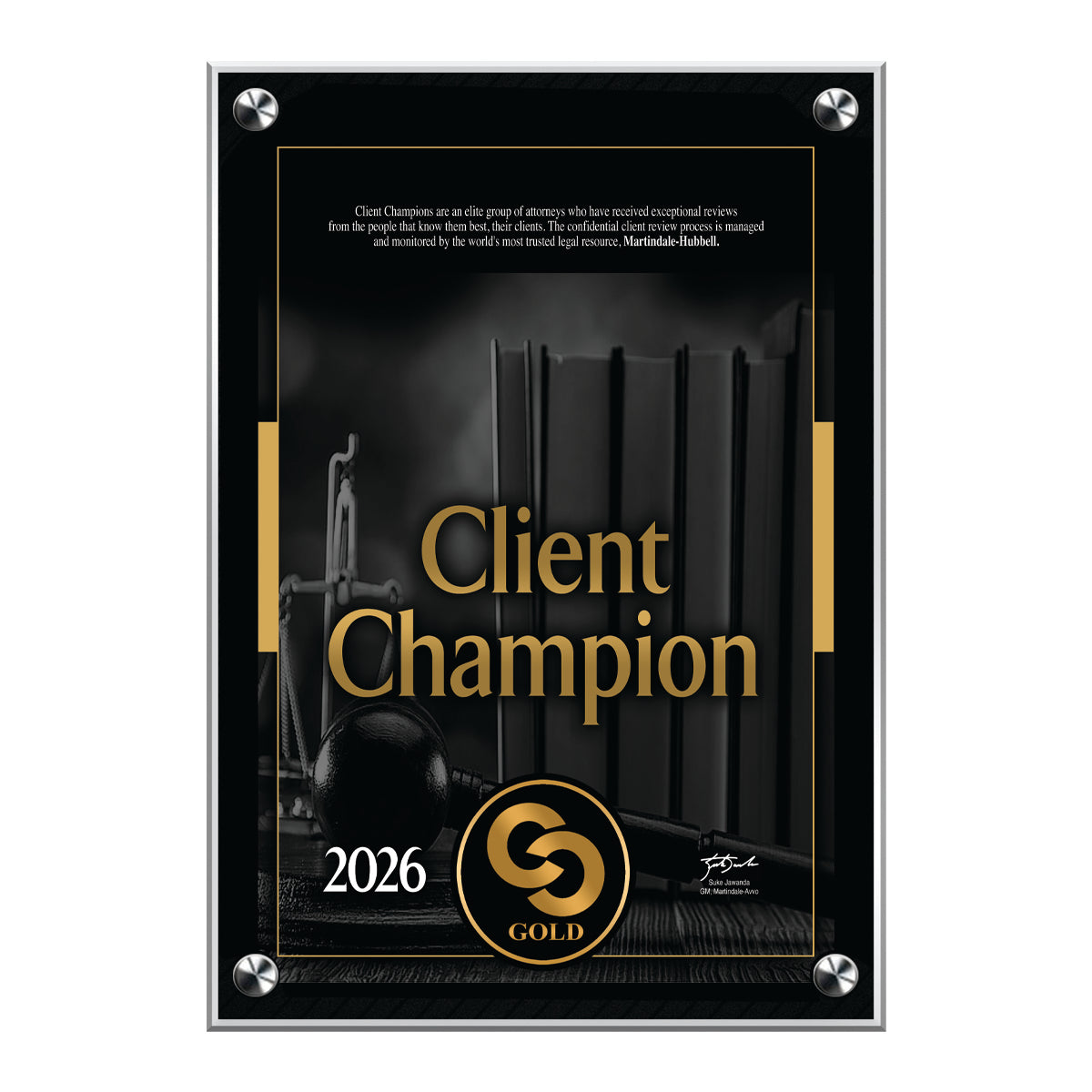 2026 Client Champion Gold  (213291)