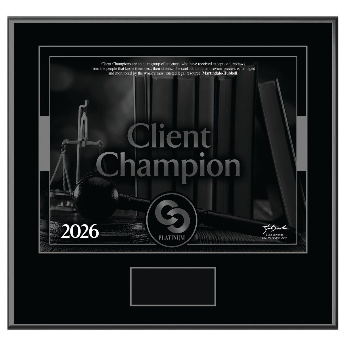 2026 Client Champion Platinum  (213292)