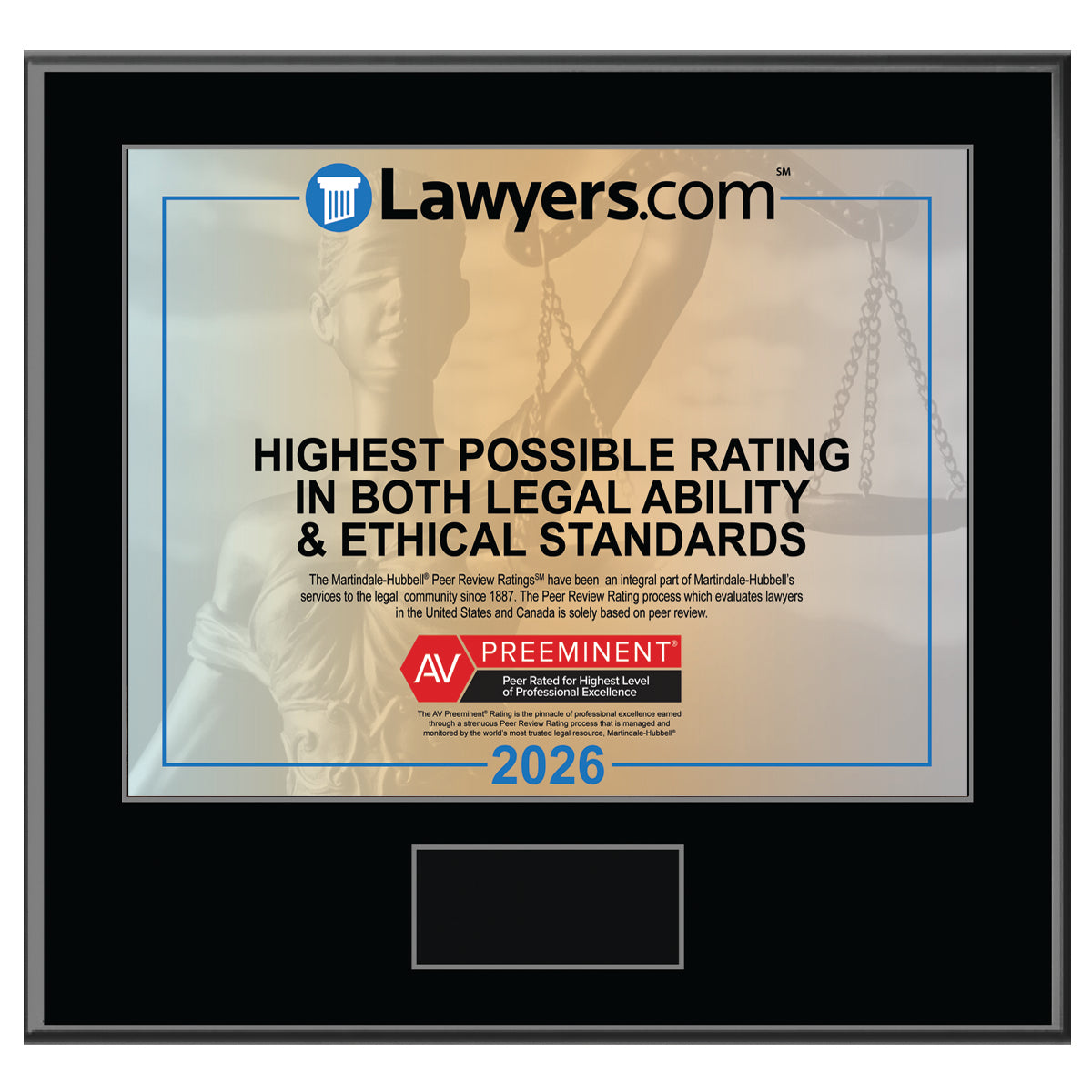 2026 AV Preeminent Lawyers.com  (213416)