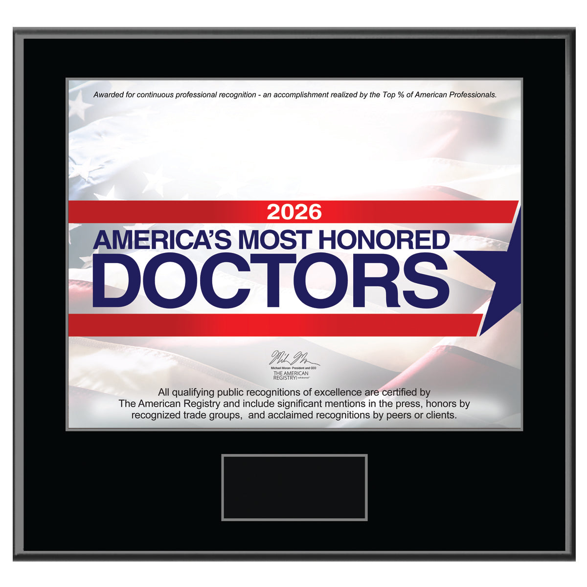 America's Most Honored Doctors 2026 (213397)