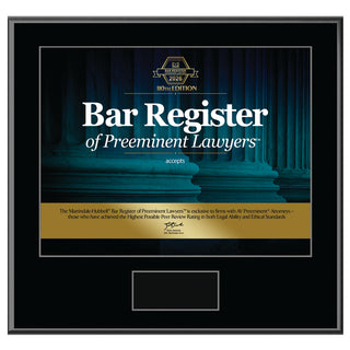 2026 Bar Register of Preeminent Attorneys - Firm (213257)