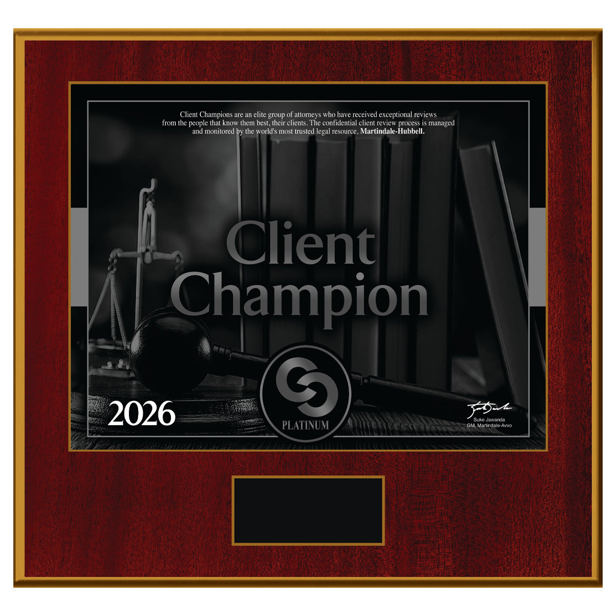 2026 Client Champion Platinum  (213292)