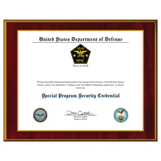 Special Program Security Credential (SPSC)