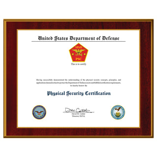 Physical Security Certification (PSC)